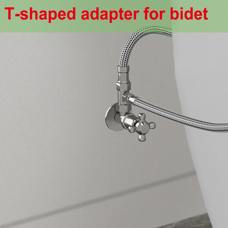 G9/16' Stainless Steel Bidet Hose for Extension 60cm and Installation image 5