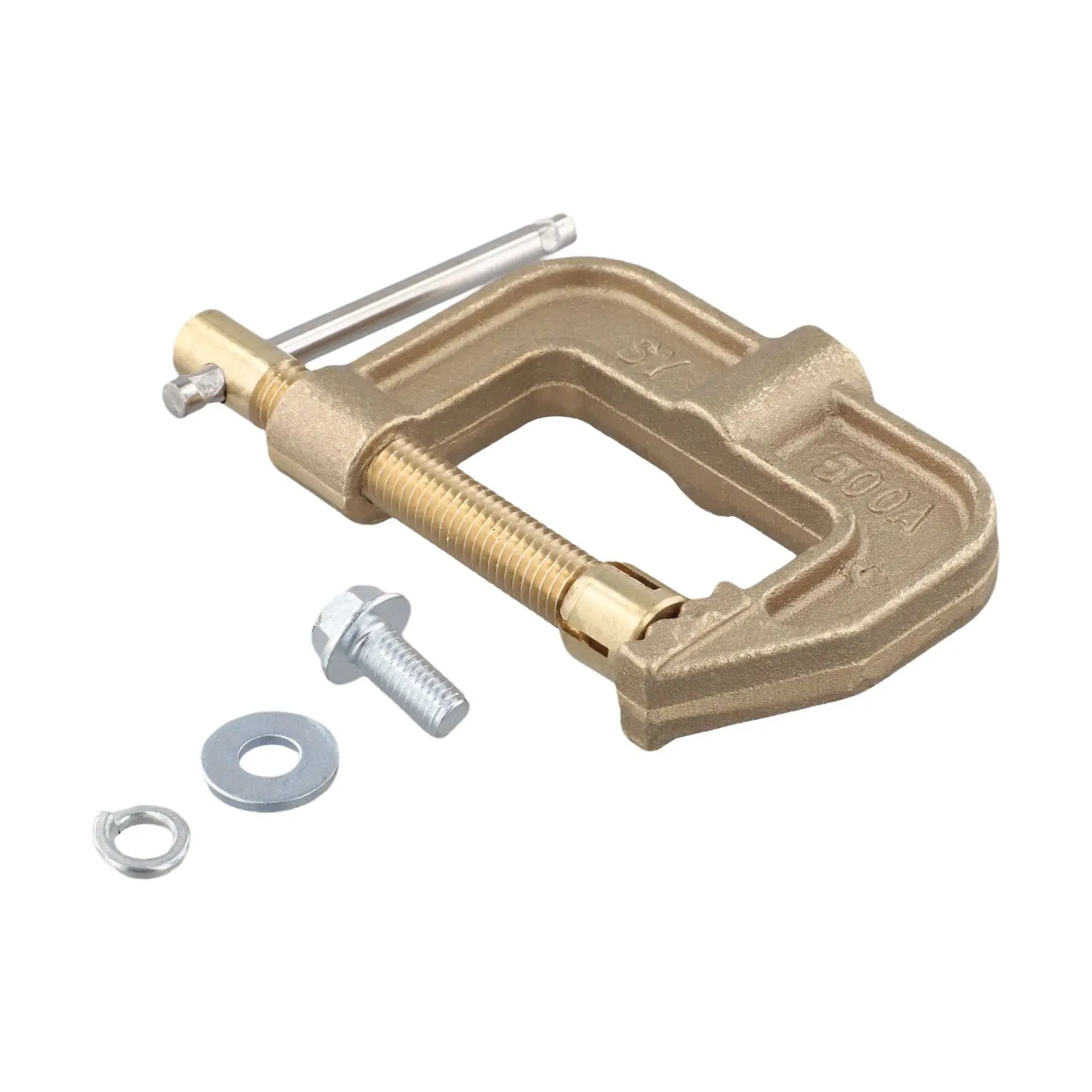 Copper Ground Earth Clamp 500A G Shaped for Welding Accessories Suitable for Oil Platforms and Auto Manufacturing