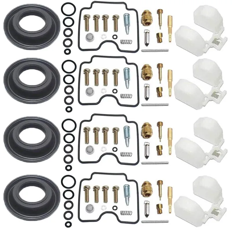 Kit de réparation de carburateur de moto, pour FZS 600 Fazer 1998 – 2003 FZS600, diaphragme flottant, aiguille flottante, pièces de siège