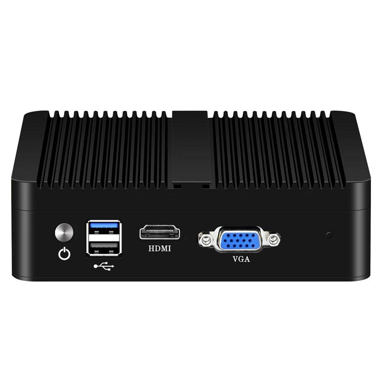 4 Ethernet Mini PC Intel N100 N2830 J1900 J4125 N5105 CPUs X86 Firewall Router Pfsense OPNSENSE Windows Linux Máquina Virtual