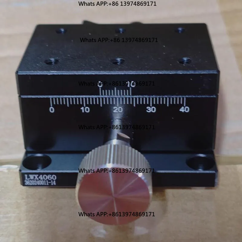 Gear dovetail guide sliding platform LWX4060 - X-axis motion platform