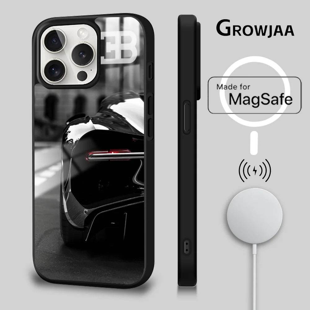 Чехол для iPhone 15 14 13 12 11 Pro Max Plus Mini B-Bugatti-s