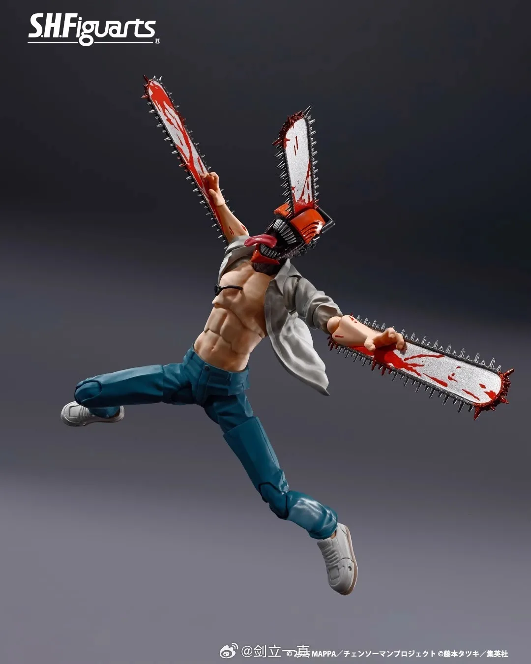 متوفر في المخزون ألعاب مجسمة من بانداي S.H.Figuarts SHF بالمنشار Man-The Movie Reze Arc Anime Action Model #3