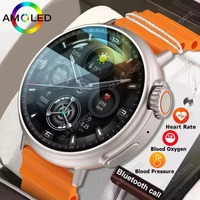 X800 Ultra 4G Android Smart Watch 360*360 LCD With 200W Camera Heart Rate GPS WIFI 4GB+64GB Bluetooth Smartwatch For Men Women