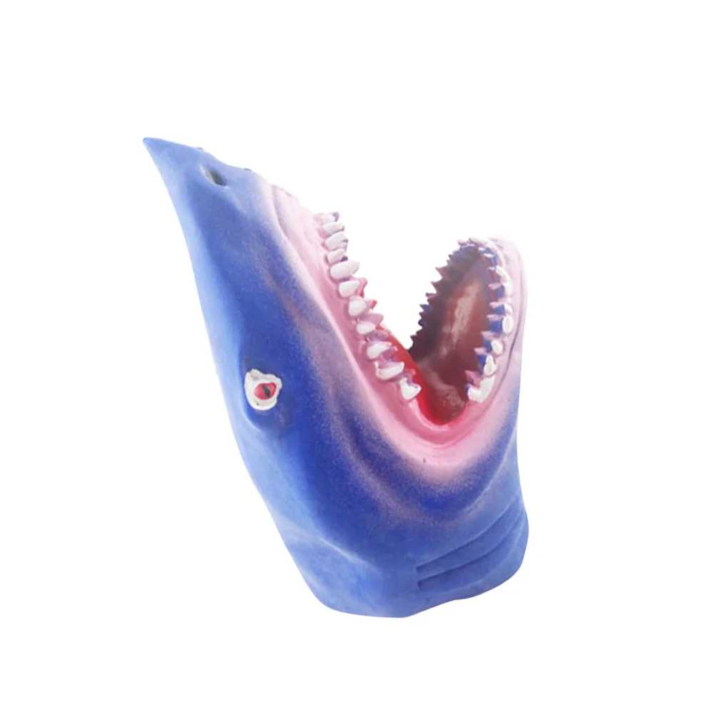 1PC Simulierte Handpuppe Spielzeug Kunststoff Shark Handschuhe Spielzeug Cartoon Geschichte-zählen Requisiten eltern-kind-Interaktion Spielzeug