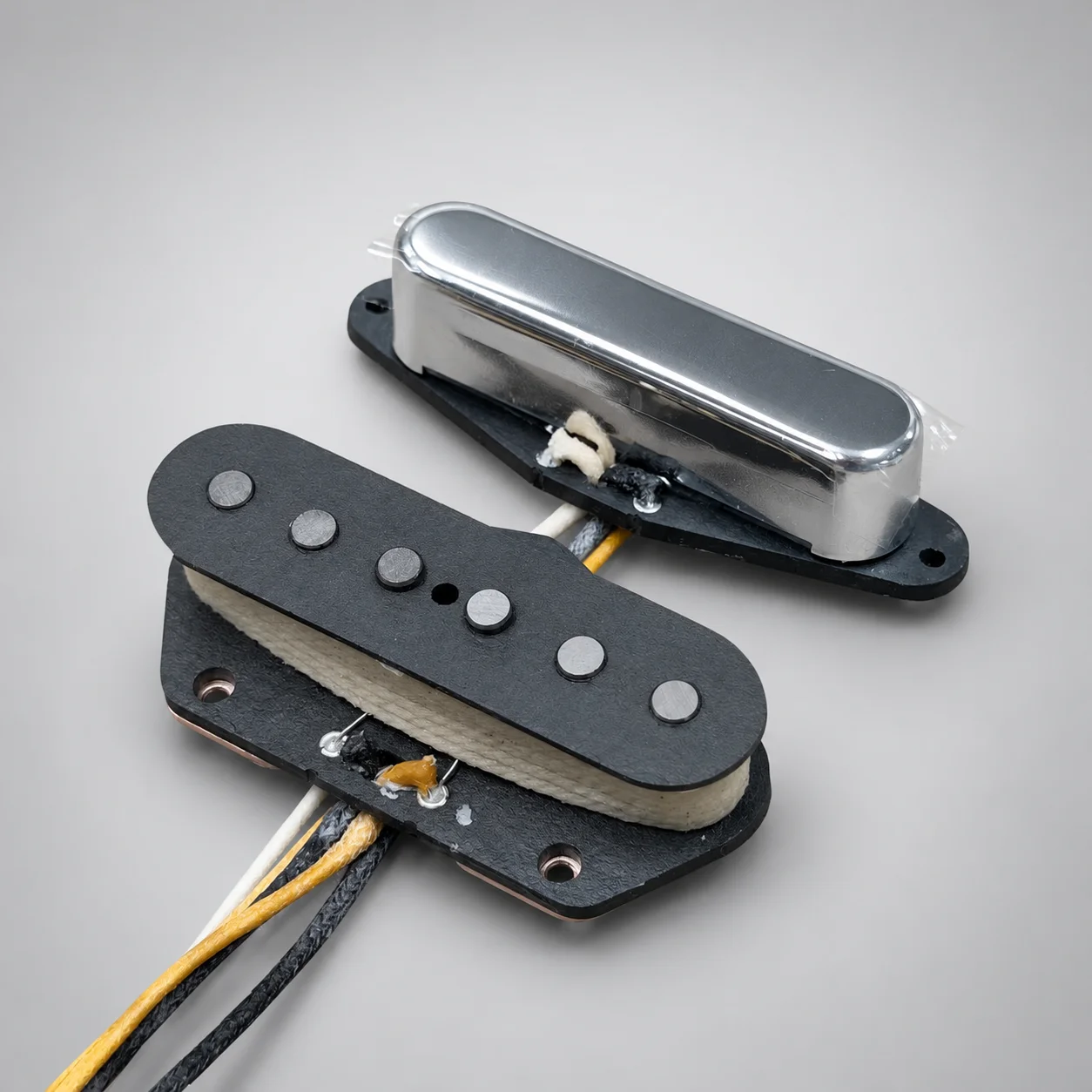 Texas Electric Guitar Pickups Classic Alnico 5 Magnet Staggered Pole Bridge Set For TL Style Accessories