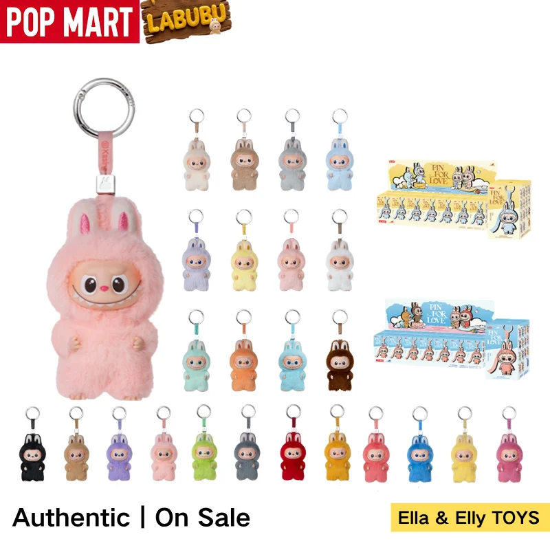 

POP MART labubu doll (A-Z) The Monsters Pin for Love Series Blind Box Toys Anime Action Figure Surprise Mystery