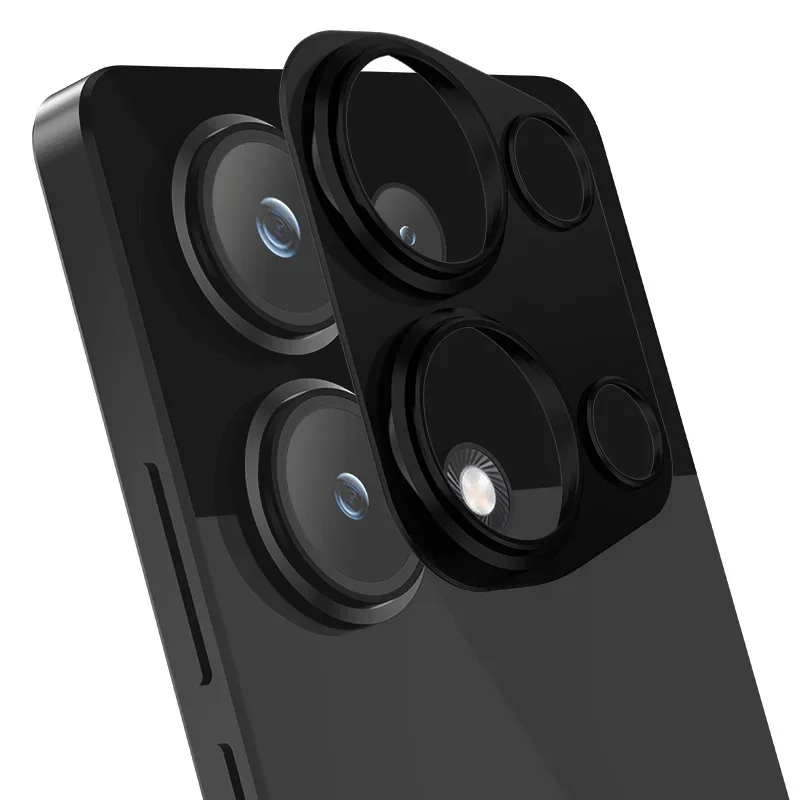 

Camshield Rear Alloy Camera Bezel Cover For Xiaomi Poco M6 Pro 4G Metal Anti-Shatter Lens Hollow Protector POCO M6Pro Ring Film