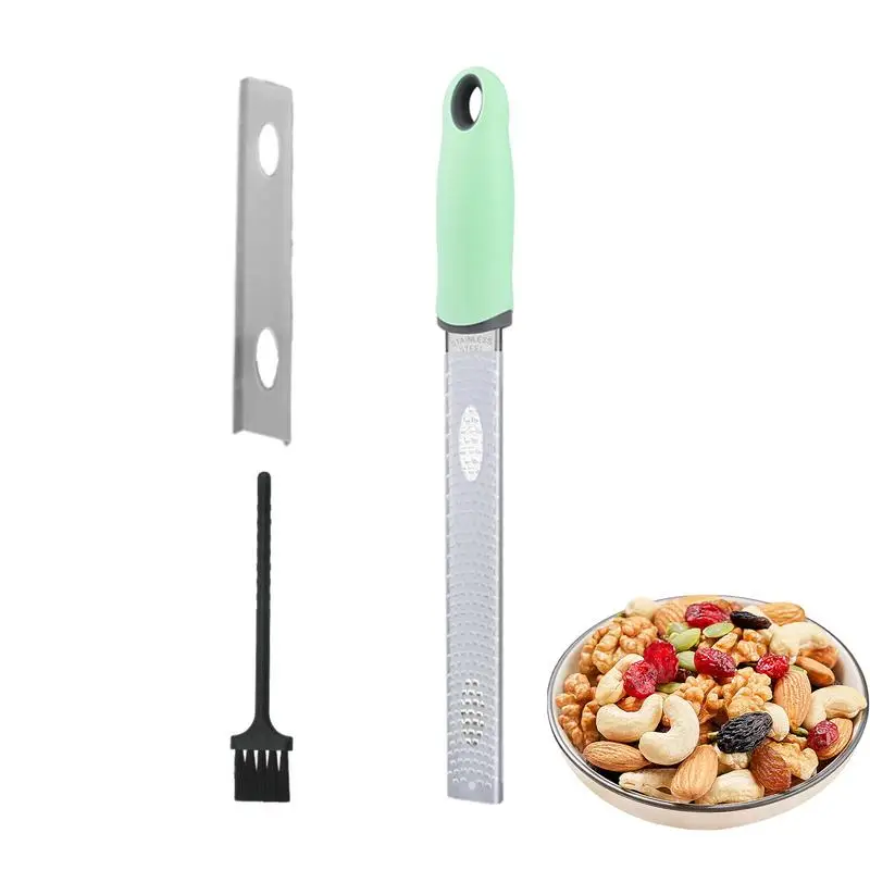 Cheese Grater Lemon Zester Cheese Grater For Parmesan Long Cheese Grinder Stainless Steel Handheld Tool Kitchen Accessories