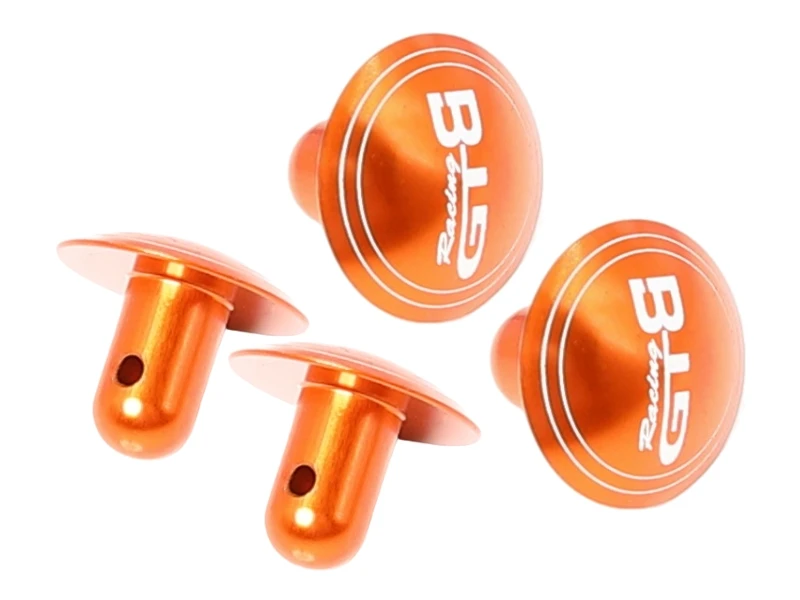 GTBRacing CNC الألومنيوم الجزء السفلي من الجسم شل جبل دبابيس ل HPI KM Rovan Baja 5B SS 5SC (4 قطعة/المجموعة)