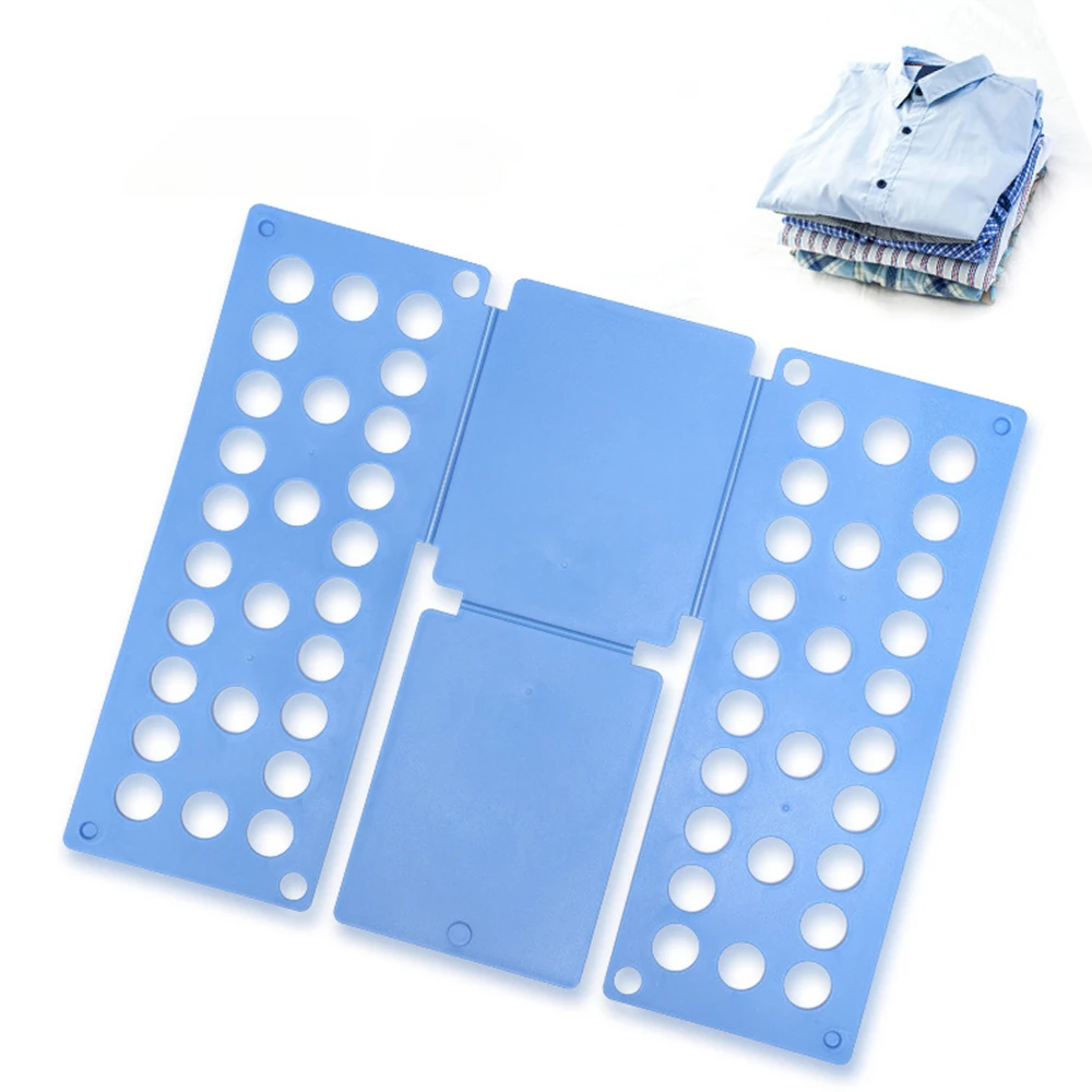 Plastic Shirt Folding Aid Board Space-Saving Clothes Folding Board For Coat Jacket Clothes Storage Tools Organization