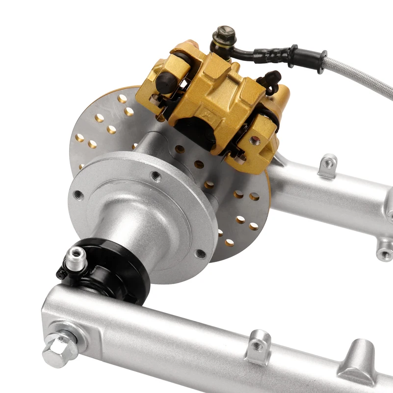 شوكة أمامية للدراجة النارية مع مجموعة فرامل مضخة فرجار الفرامل مناسبة لملحقات Honda Monkey Bike Z50 #3