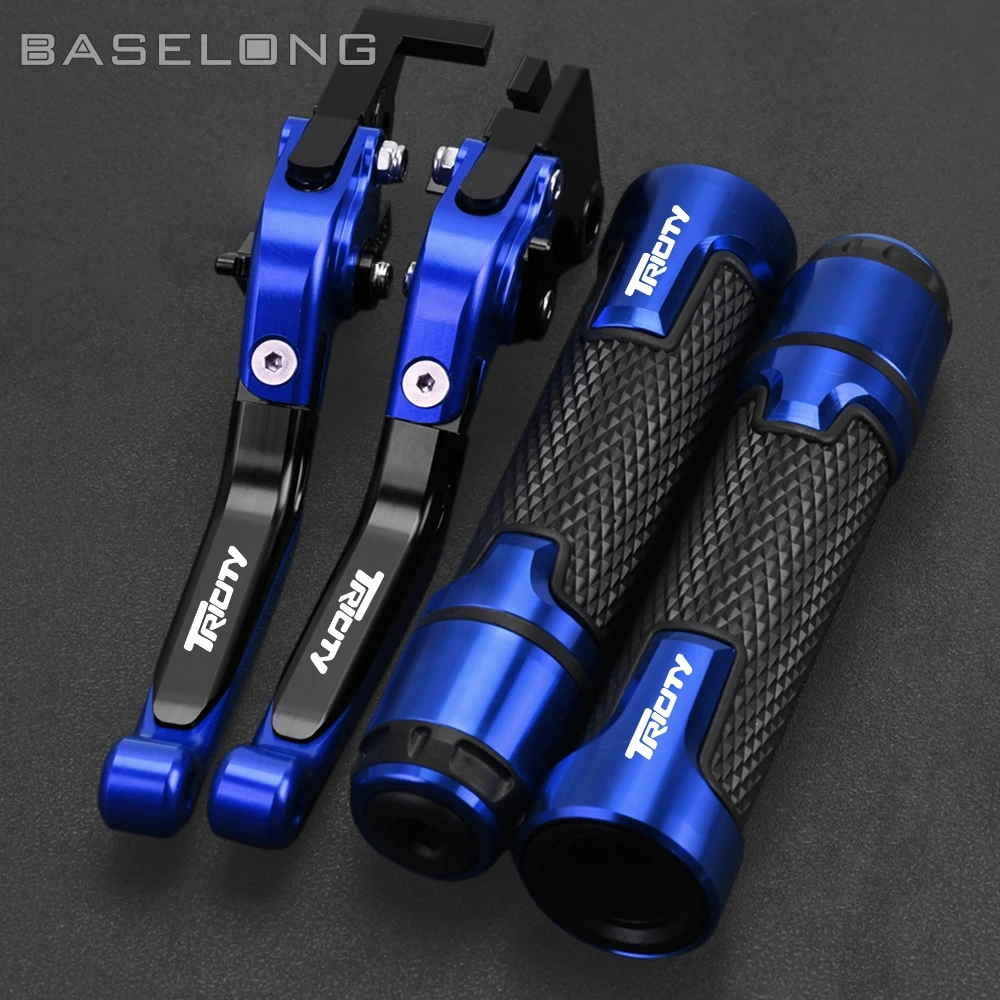 For YAMAHA TRICITY 125 155 TRICITY125 TRICITY155 2019 Motorcycle Adjustable Brake Clutch Lever Foldable Handle Hand Grips Set