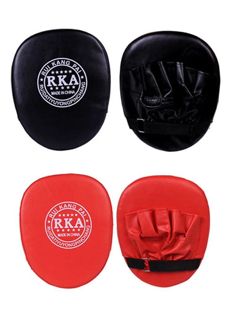 2Pcs/Lot Kick Boxing Gloves Pad Punch Target Bag Men MMA PU Karate Muay Thai Free Fight Sanda Training Adults Kids Equipment