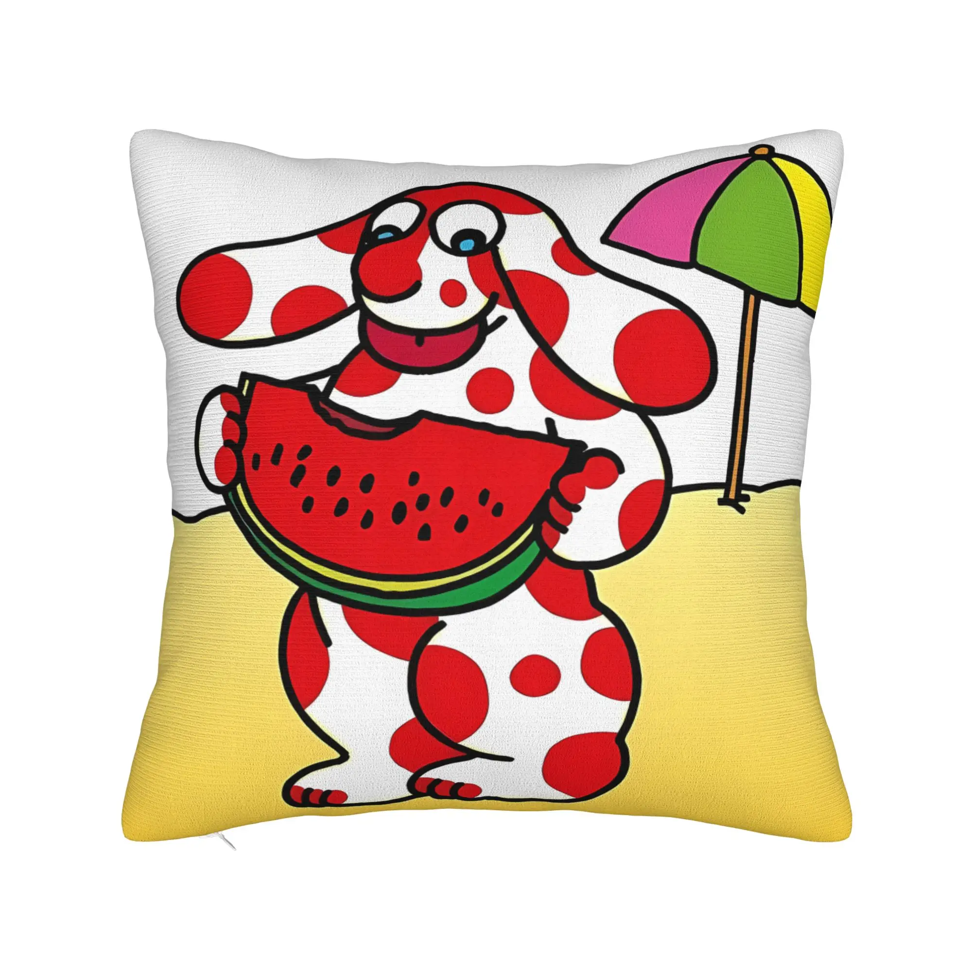 Pillow Cover Cartoon La Pimpa  Vintage Pillow Case For Couch Sofa Bedroom Pillowcases