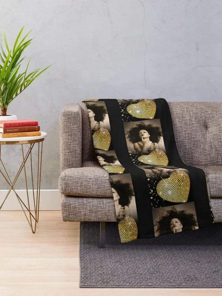 ALBUM DIANA ROSS Throw Blanket Nap Decorative Sofa Quilt Blankets