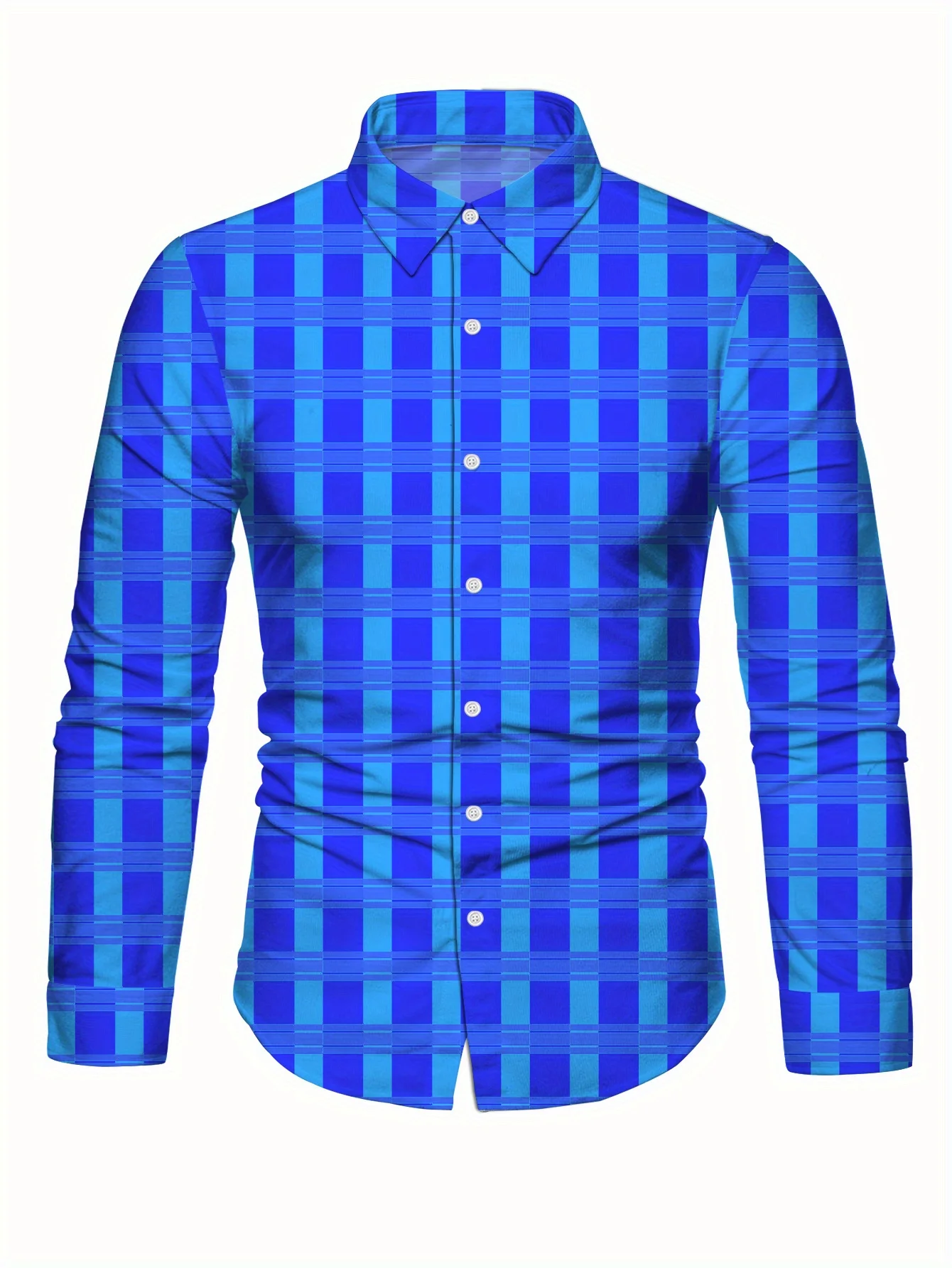 

Men's casual fashion long-sleeved shirts look good in all seasons, and the new patterns come in a variety of patterns 2025