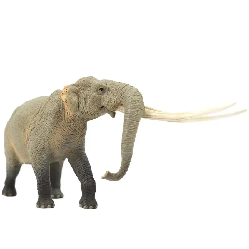 TNG-Figurines d'animaux préhistoriques, modèle d'éléphant Huanghe Stegodon, décoration de bureau