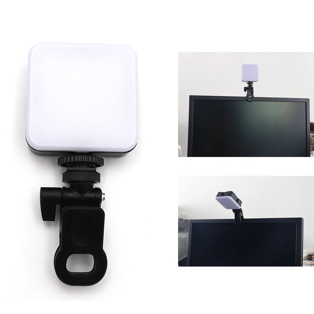 جيب LED Selfie ملء ضوء آيفون سامسونج باد الهاتف المحمول المحمول كليب صور فيديو التصوير مصباح