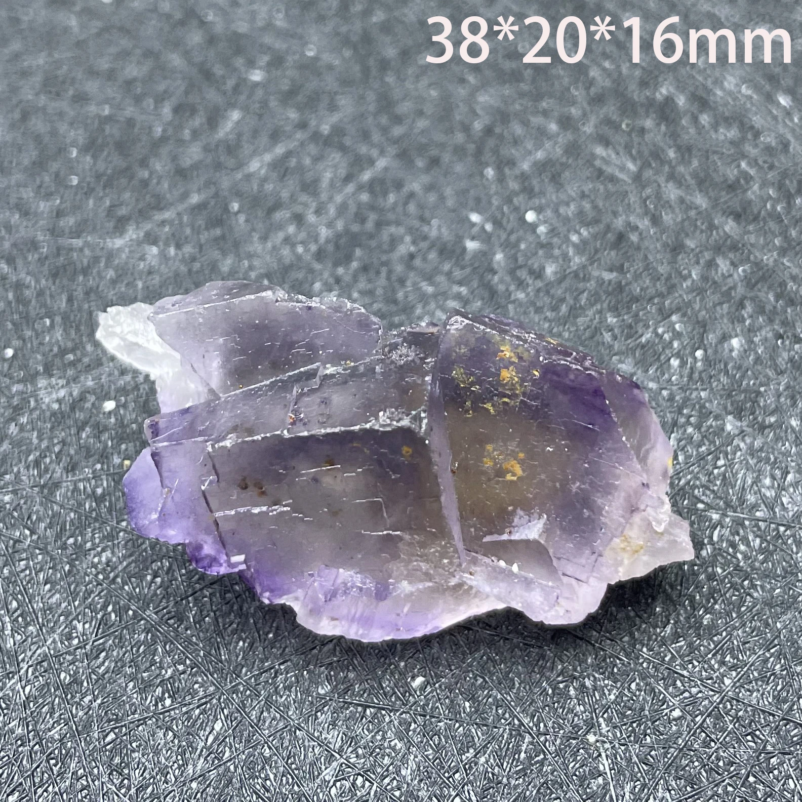 Natural Raw Stone Fluorite Crystal Fluorescence Effect Mineral Quartz Rock Specimen Decoration Rough Polished Healing