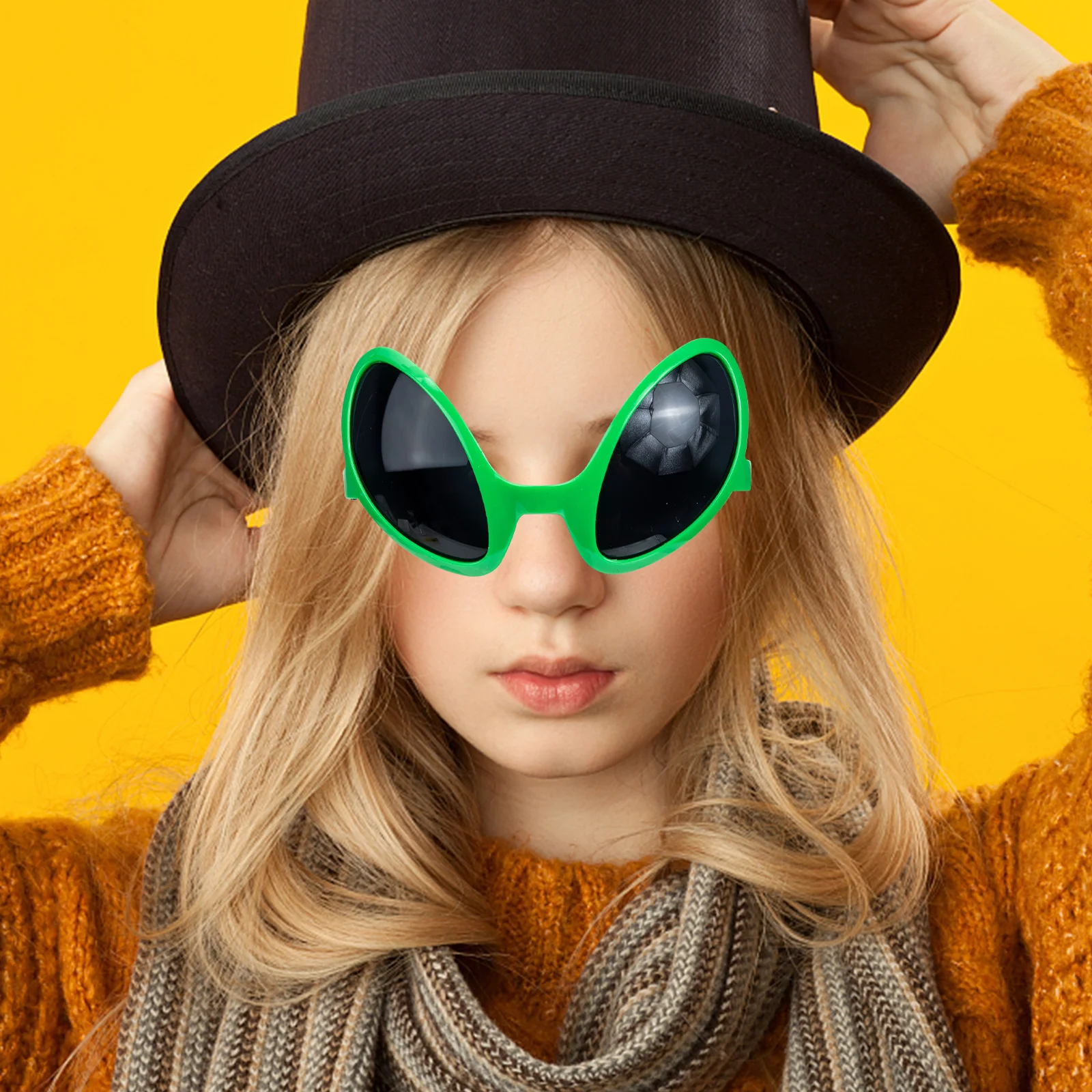 2 pçs óculos de sol engraçados plástico adereços de festa de grandes dimensões para festival traje acessório legal verão óculos vestir-se óculos