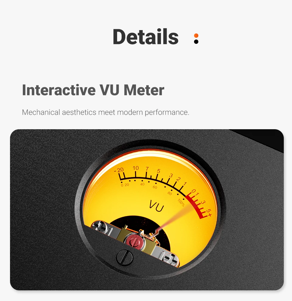 AIYIMA A20 Mono TPA3255 OPA1612 Hi-Fi Vollständig Symmetrischer Mono-Leistungsverstärker 300W 4Ω Klasse D Retro VU-Meter HPF SUB OUT XLR PFFB – Detail 12