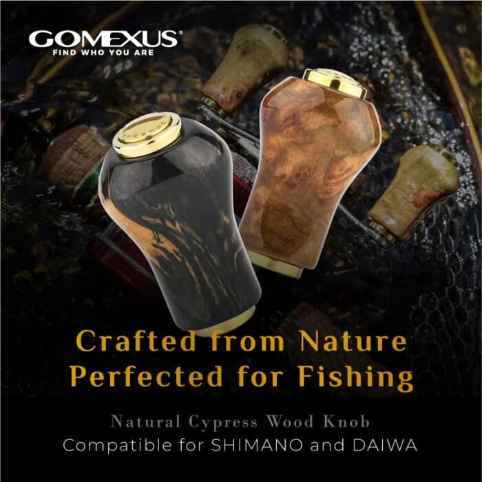 Gomexus Knob Neuer Korkgriffknopf 22mm für Angelrollen Shimano Calcutta Conquest Daiwa Tatula Millionaire Reel – Detail 9