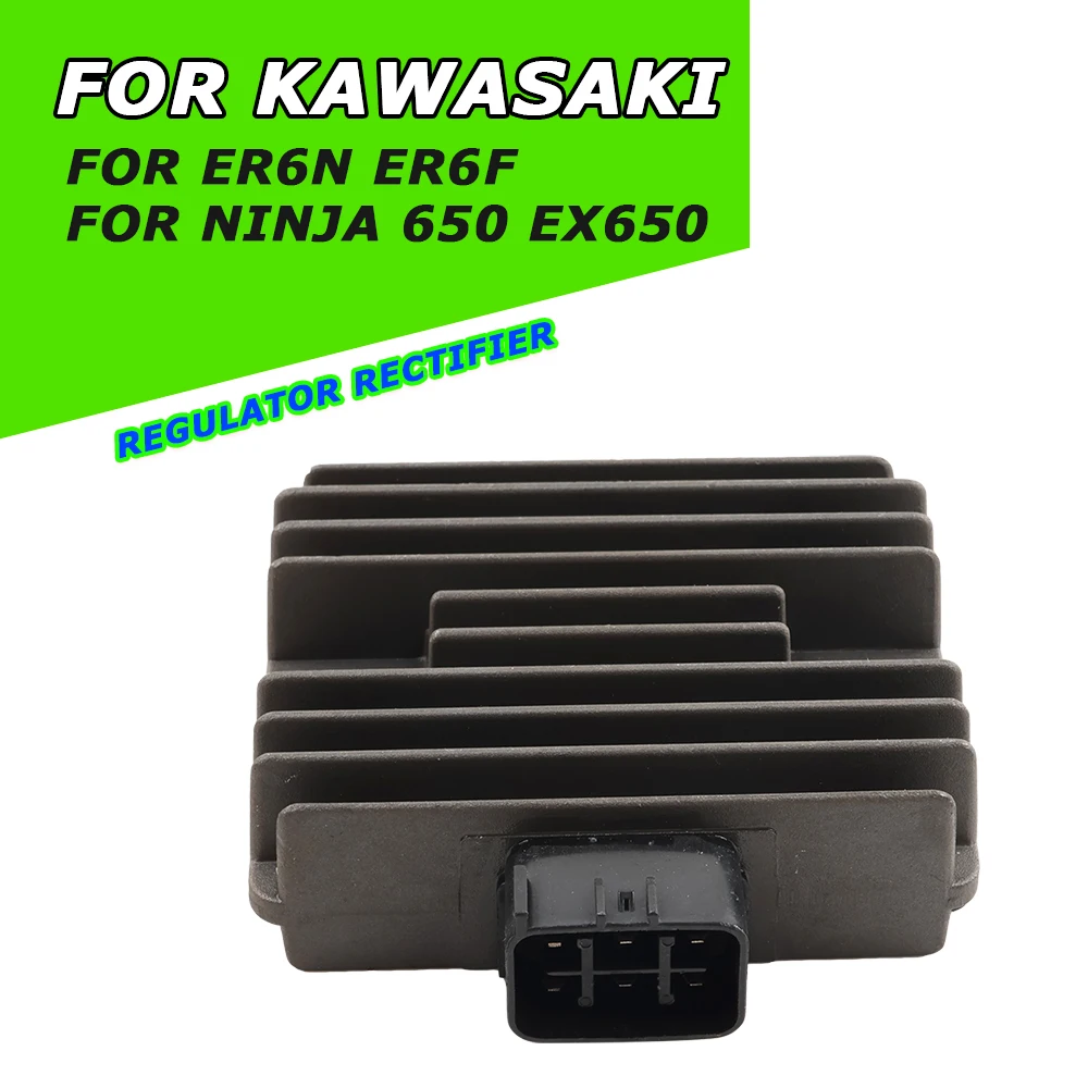 Motorcycle Accessories Voltage Regulator Rectifier For Kawasaki ER-6N ER-6F ER 6 N Ninja 650 ER6N ER6F EX650 Ninja650 EX 650 Par