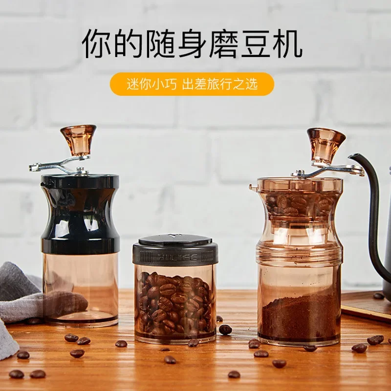 New Mini Hand Dried Bean Grinder Portable Household Hand Dried Coffee Bean Grinder Small Hand Dried Coffee Grinder