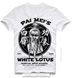 Cotton Design 3D Tees Shirts Pai Mei's White Lotus Kill Bill Hattori Hanzo Tarantino Retro Vintage Fitted T Shirts