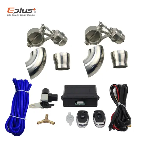 EPLUS 자동차 배기 파이프 시스템 밸브 댐퍼 제어 세트 진공 컨트롤러 장치 원격 컨트롤러 스위치 범용 EPLUS 자동차 배기 파이프 시스템 밸브 댐퍼 제어 세트 진공 컨트롤러 장치 원격 컨트롤러 스위치 범용