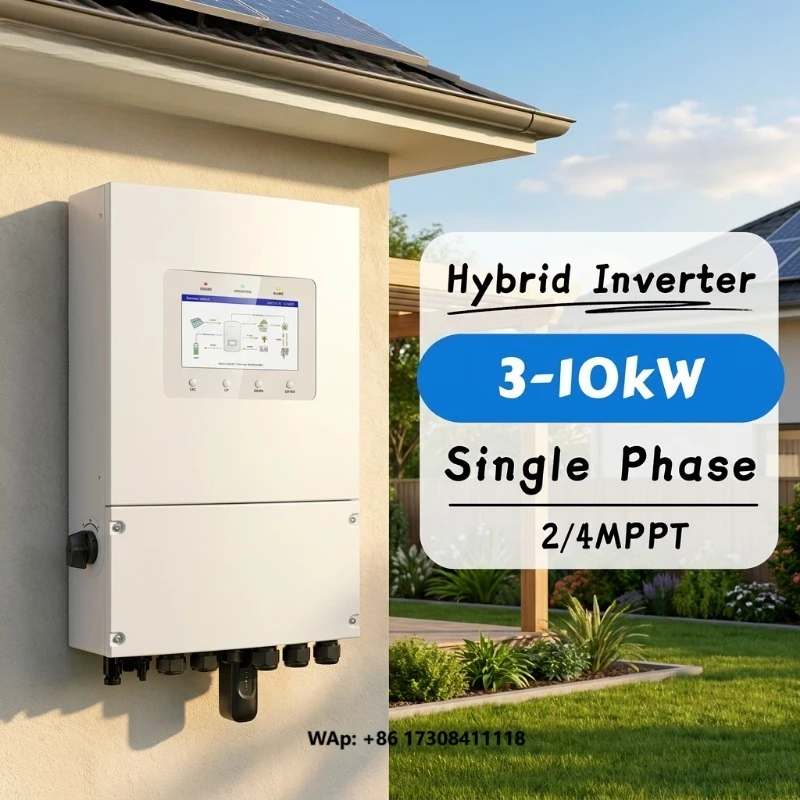 Solarator 10kW Hybrid Solar Inverter Single Phase Low Voltage  Home Energy Storage System S6 Series