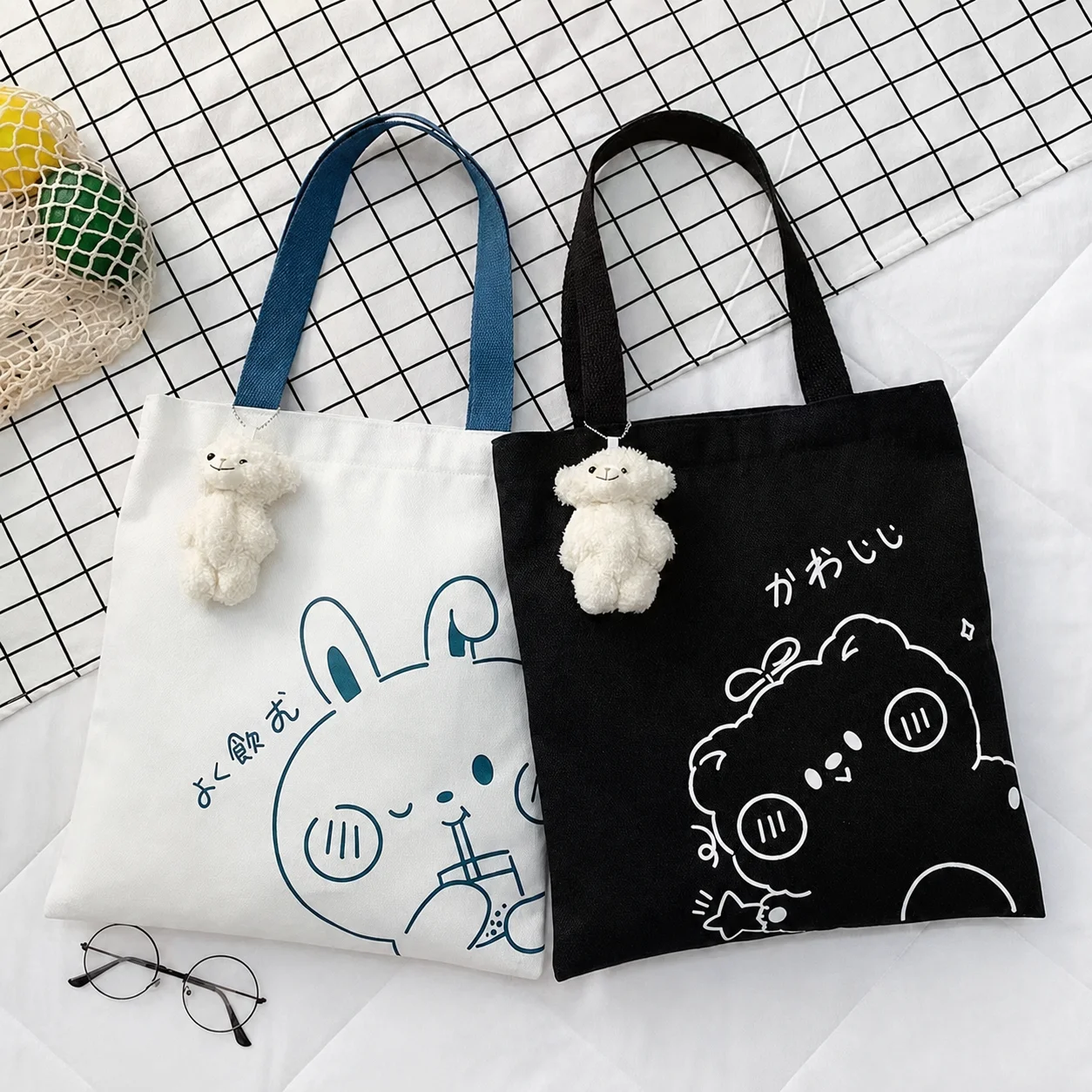 Dual-Use Bag Versatile Zipper Tote Bag Shoulder Bag Casual For Campus Classes Casual Travel School