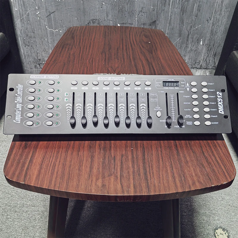 

DMX Controller 192 DJ Lights Controller Lighting Mixer Board DMX Console for Stage Dj Party Light Shows Disco Pub Night Club Bar