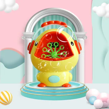 Baby bubble machine Automatic Duck Bubble Machine Bubble Blower Toy Electirc Soap Machine Outdoor Kids Toys for Children Gifts