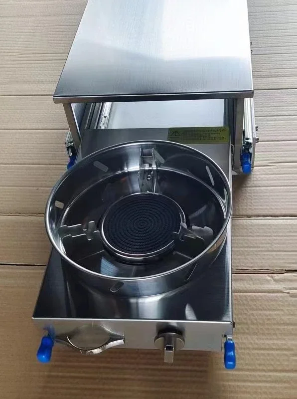 Portable Stainless Steel Pull-out Gas Stove Burner With Integrated Sink And Faucet