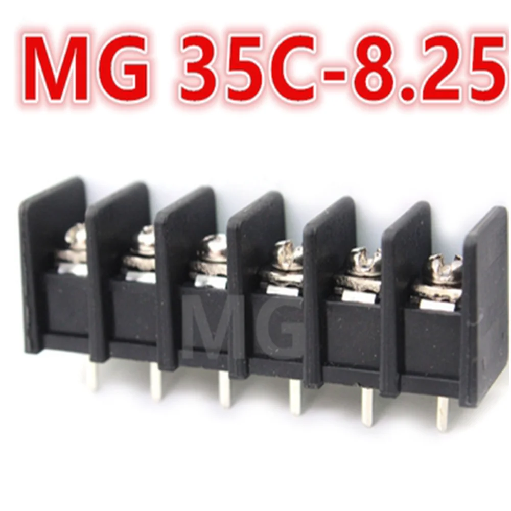 MG35C 8.25mm 35CM 2P3P4P5P6P7P8P9P10P Barrier Terminal Block Connector 300V20A KF