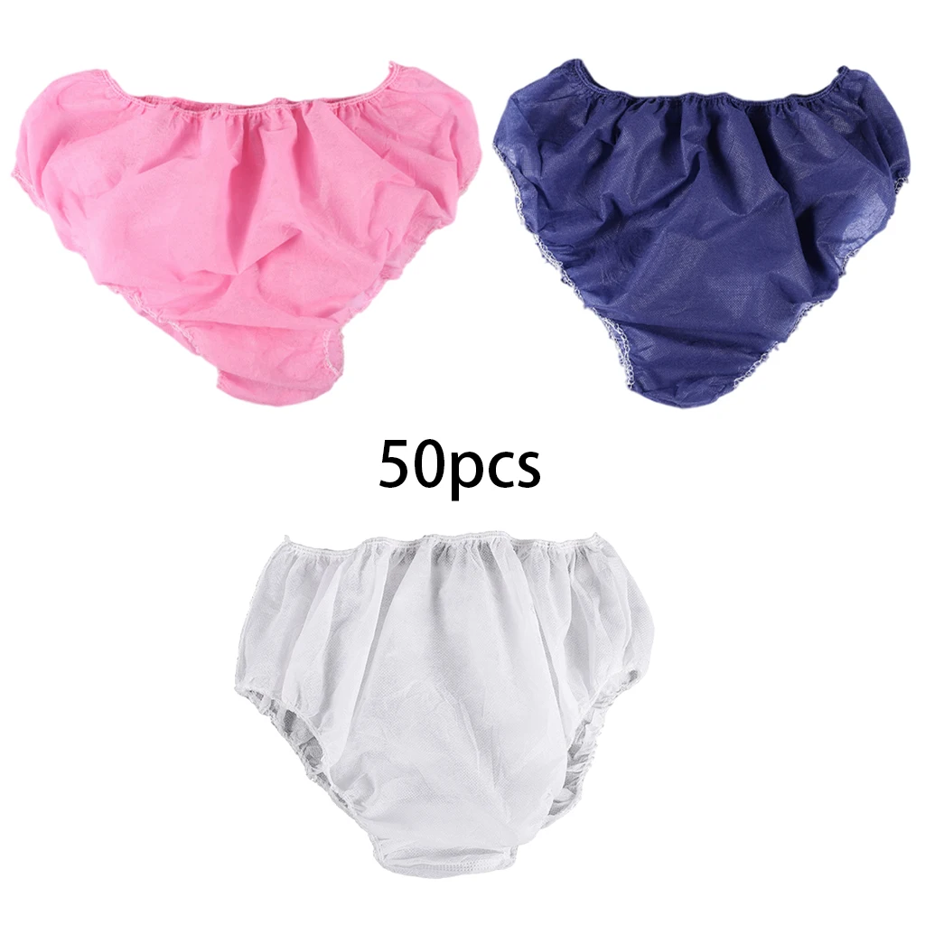 50x Panties Portable Briefs for SPA Bathroom Supplies Women Men