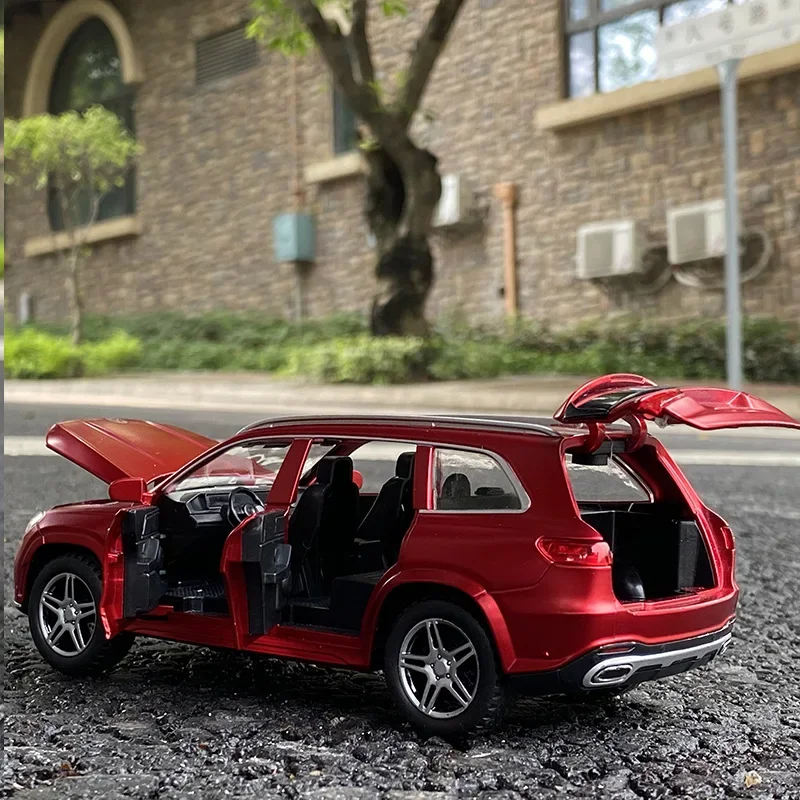 2020 New Arrival 1:32 GLS 580 Simulation Alloy Toy Cars Diecast Pull Back SUV Car Model Children Toys Vehicles Gift V166Fashion