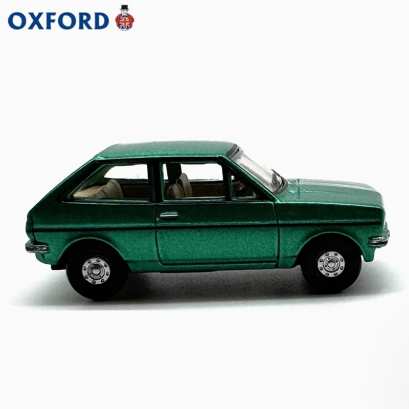 

OXFORD 1: 76 Scale Classic Car Fiesta Mk1 Emerald Green Alloy Car Model Decoration Collection Display Toy Gifts Souvenir