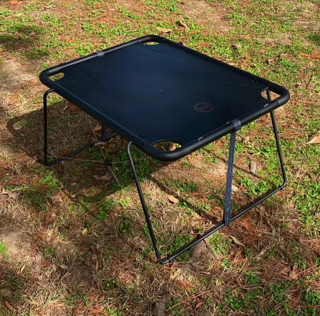 丈夫な屋外用家具 軽量 高さ調節可能 ピクニック キャンプ用屋外テーブル
