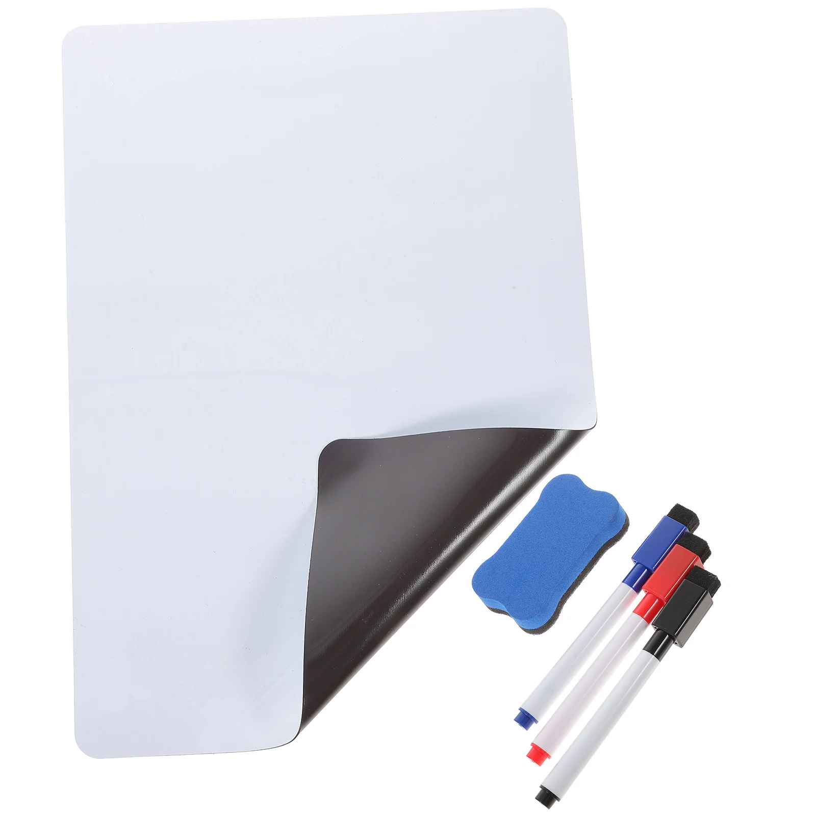 Soft Whiteboard Message Stickers Portable Fridge Note Notepad Post-note Self Adhesive Memo Notes Blank The List Office Magnetic