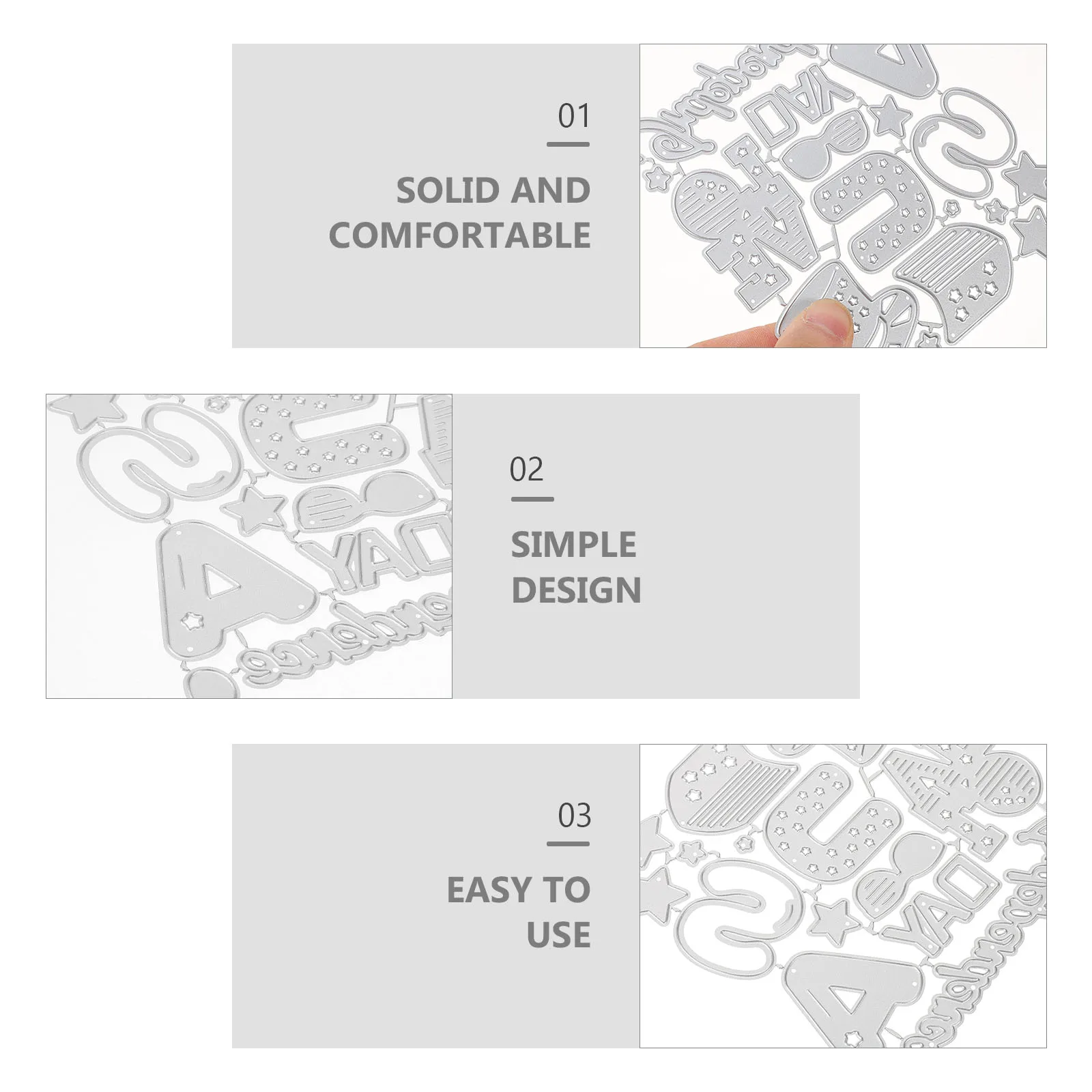 

Metal Knife Mold Scrapbooking Die Cuts for Cutting Card Making Dies Craft Cardmaking Manual