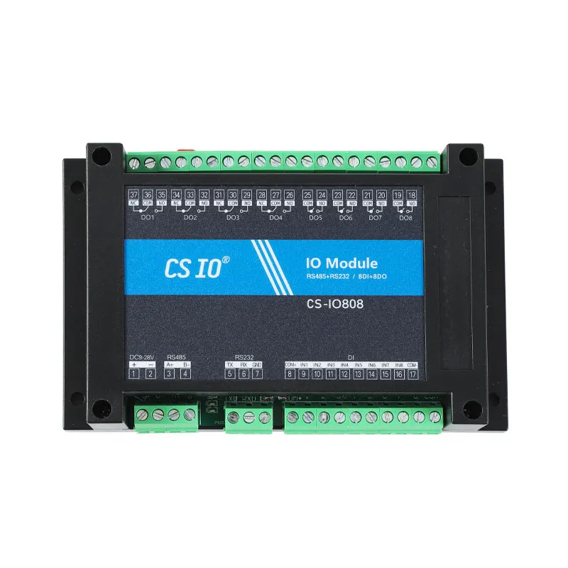 CSIO-808D relé de serie isolationRS485 Modbus 1DigitalOuput 1DigitalInput 10Arelay