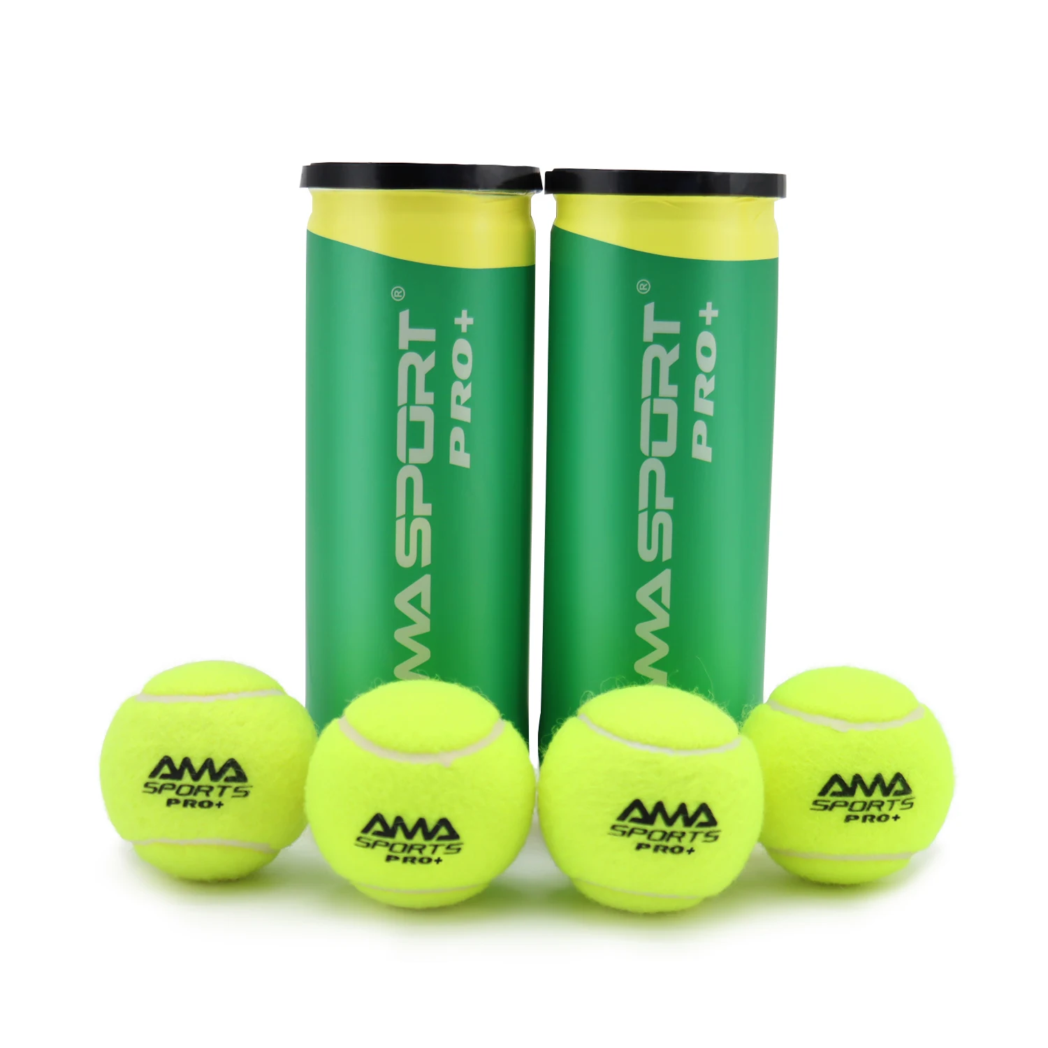 AMASPORT PRO+ Padel Paddle Balls Tennis Balls Competition Training Balls 3/6 Pack