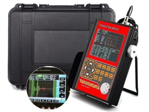 Portable Ultrasonic Flaw Detection NDT Flaw Detector Instrument with 0-15000mm Pulse Displacement more 32dBZero Offset 0 to 99µs