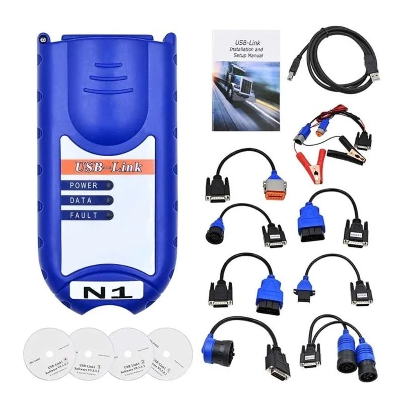 

Усовершенствованный инструмент диагностики OBD2 для грузовых автомобилей поддерживает управление парком двигателя и трансмиссии