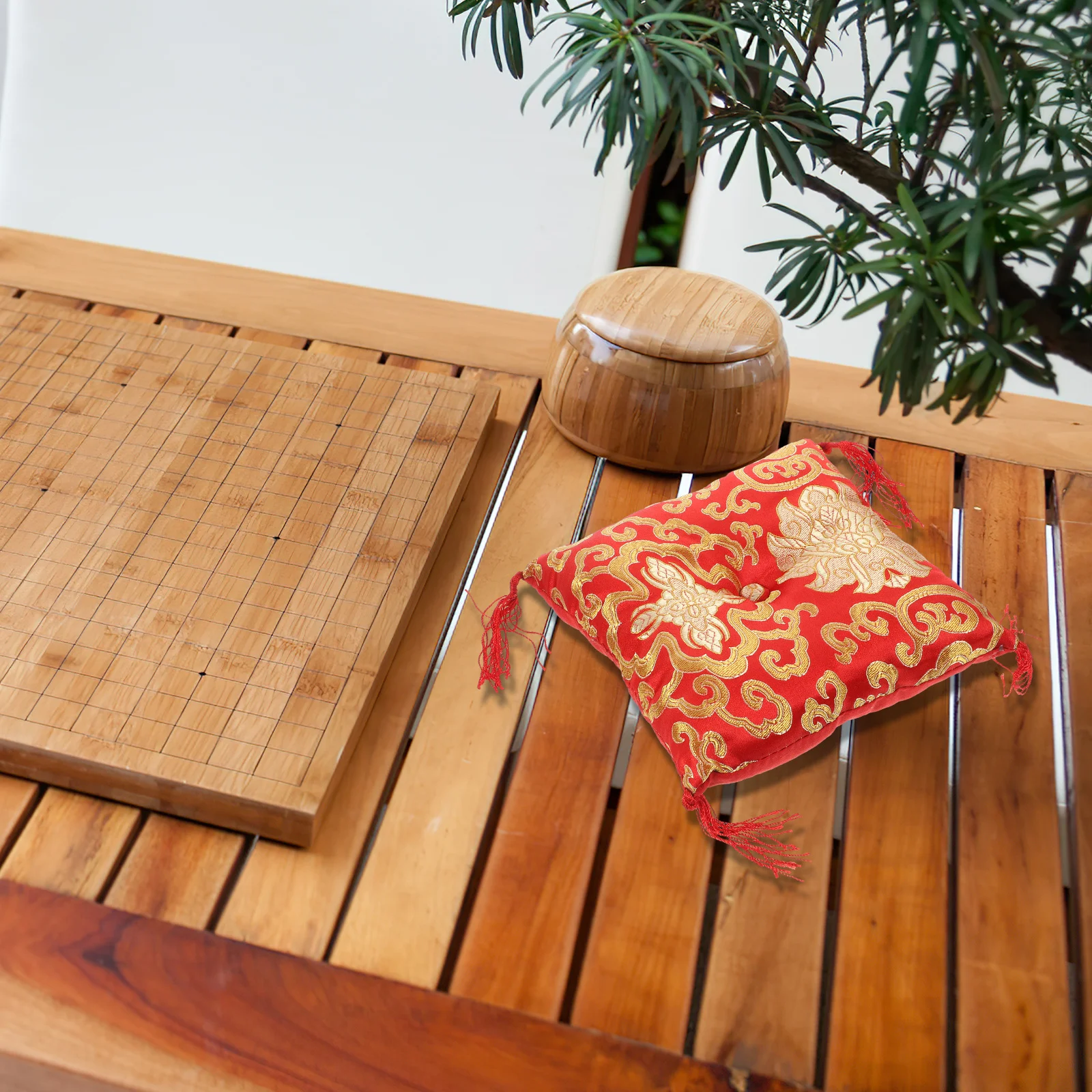 

Buddha Sound Bowl Cushion Soft Comfortable Decorative Singing Bowl Holder Pillow Tibetan Buddhist Ritual Instrument Mat