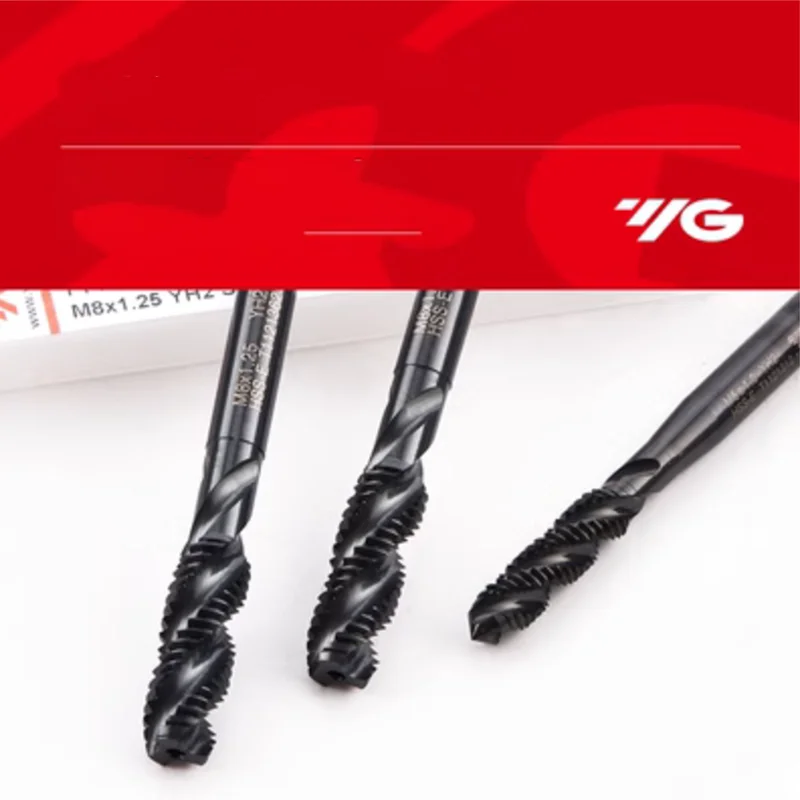 1PCS Korea YG T1121 Spiral Fluted Tap M14 M15 M16 M18 M20 M22 M24 M25 M26 M27 M28 M30 M33 Machine Srcew Thread Taps For Steel