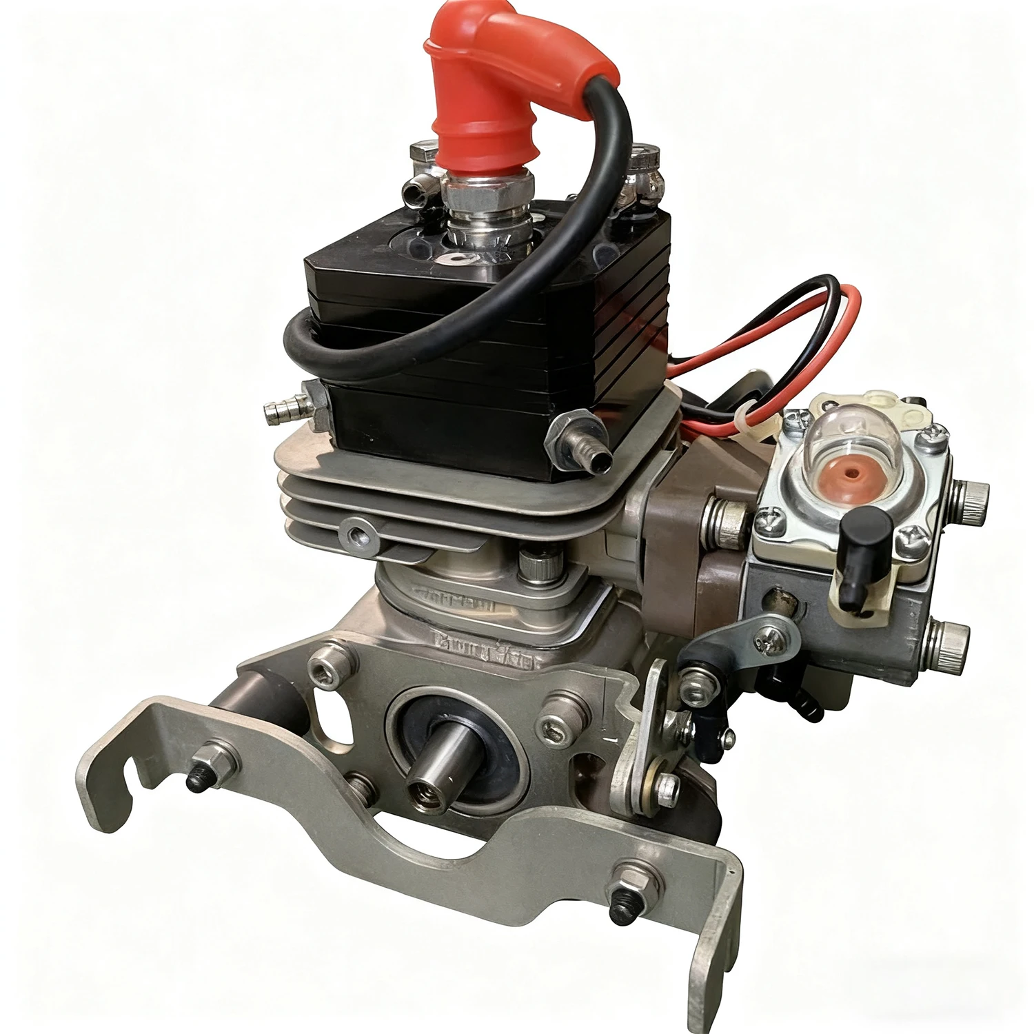 Barco de Gas con Control remoto, molde de motor de 26cc, Motor de carreras de baja potencia de Metal, juguete de adorno artesanal hecho a mano